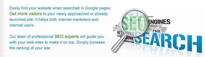 Easily find your website when searched in Google pages. It helps you get more visitors to your newly approached or already launched site. We help you bring your website to the successful standing. It helps both internet marketers and internet users